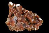 Red & Brown Vanadinite Crystal Cluster - Morocco #133730-1